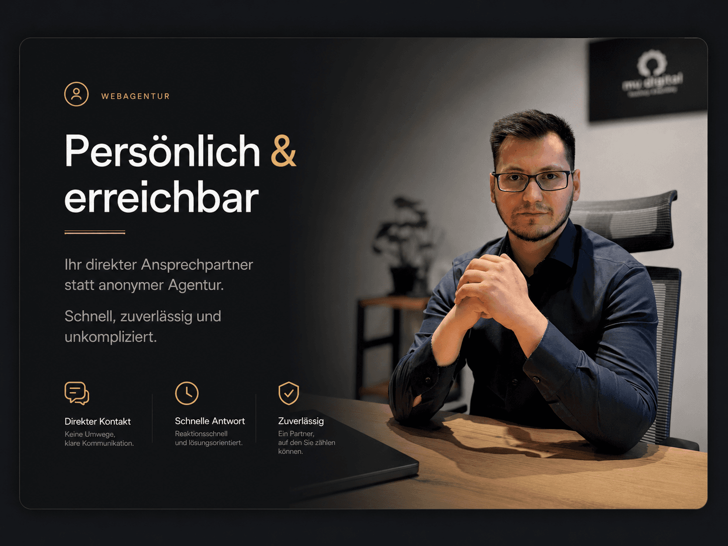 Muharrem Uzun von mu digital als direkter Ansprechpartner für Webdesign in Mülheim
